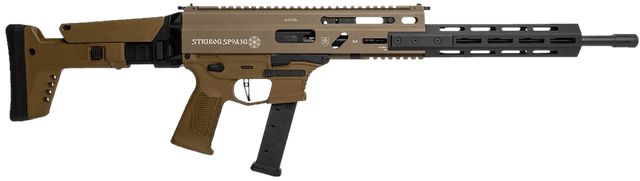 Global Ordnance Grand Power Stribog SP9A3G 9mm Luger 16" 27 Rounds Flat Dark Earth