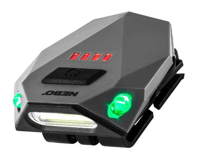 NEBO Einstein Headlamp 100 Lumen Rechargeable 0.25 lb Lightweight
