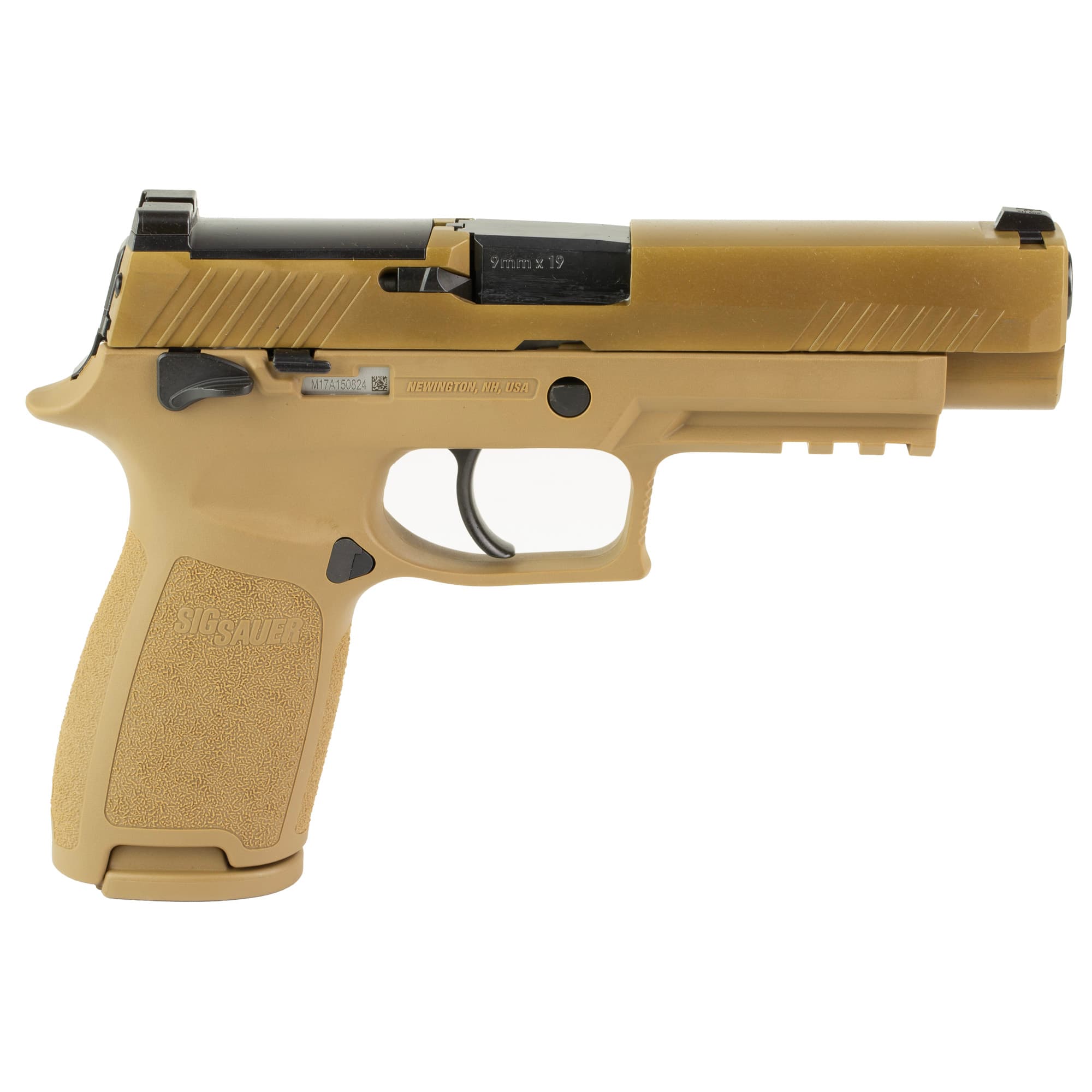 Sig M17 Ms10 9mm 4.7 inch 10+1 Coyote Finish Optic Ready