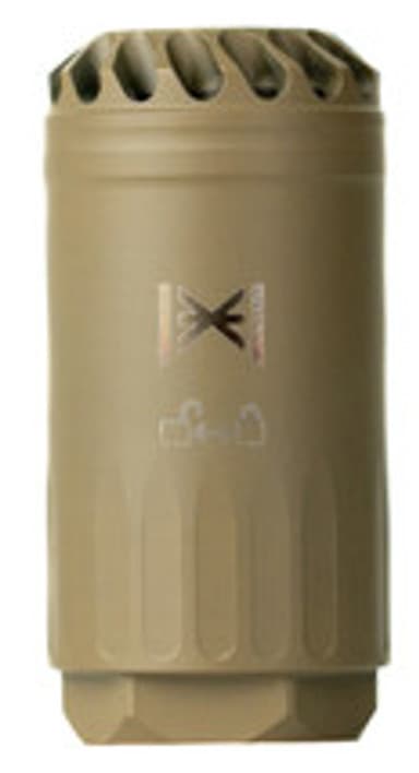 Huxwrx Blasphemy Flash Hider 762 5/8x24 FDE
