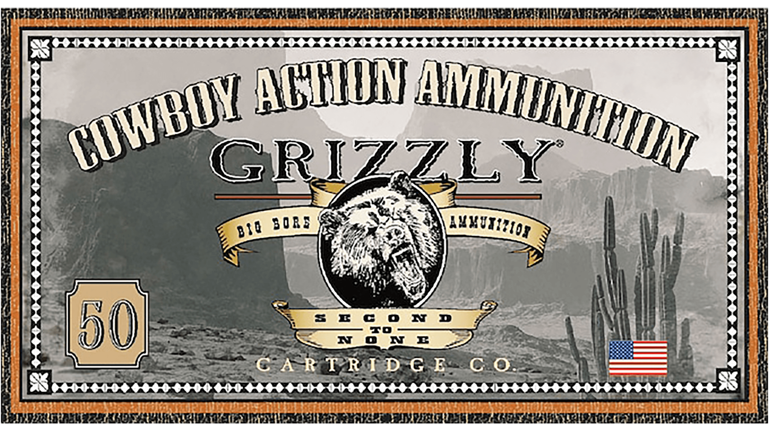 Grizzly Ammo GC4440 44-40Win 200gr Round Nose Flat Point 50 Per Box/10 Case
