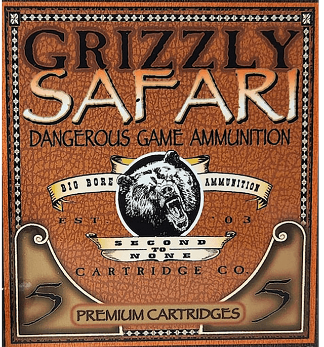 Grizzly Ammo GC416REM5 416RemMag 400gr Solid Brass 5 Per Box/10 Case