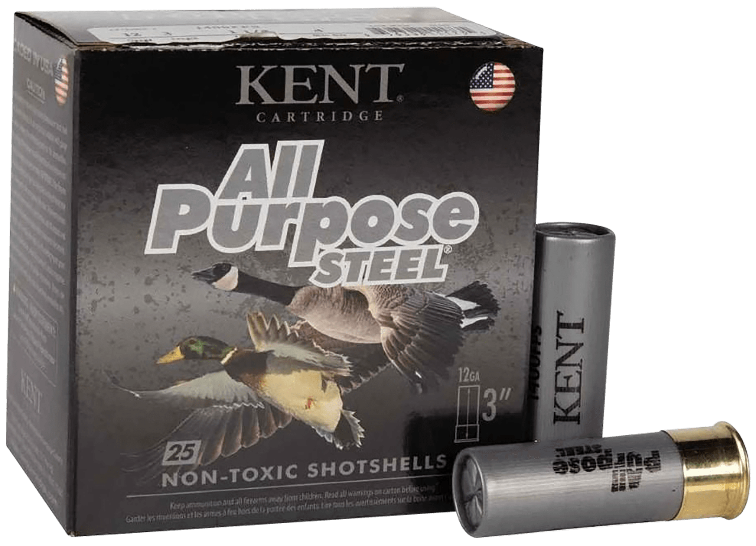 Kent Cartridge AP123S36-4 12Gauge 3" 1 1/4oz 4Shot 25 Per Box/10 Case