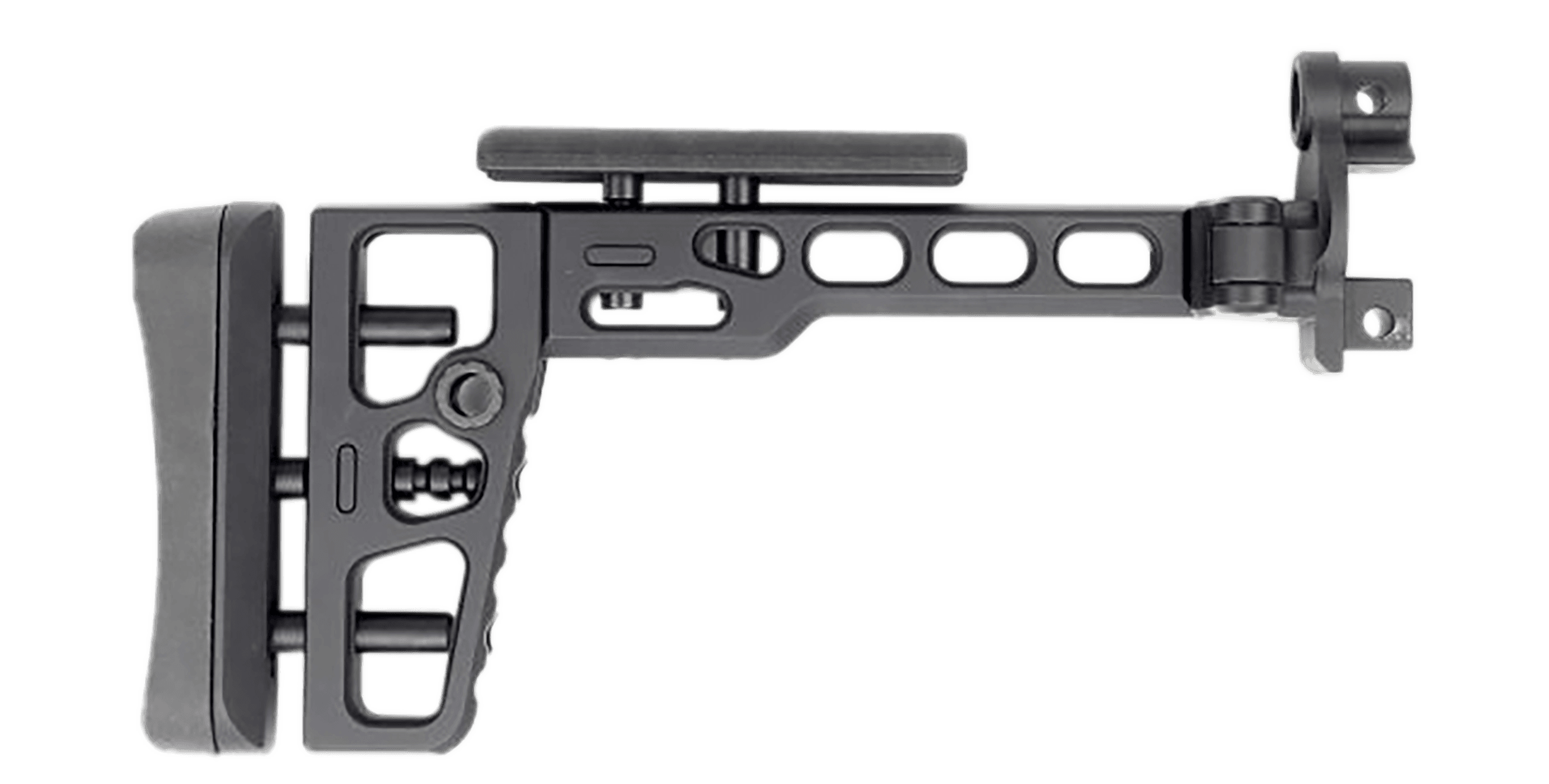 Samson Sas Folding Stock MP5K End Cap Aluminum for Compatible Rifles
