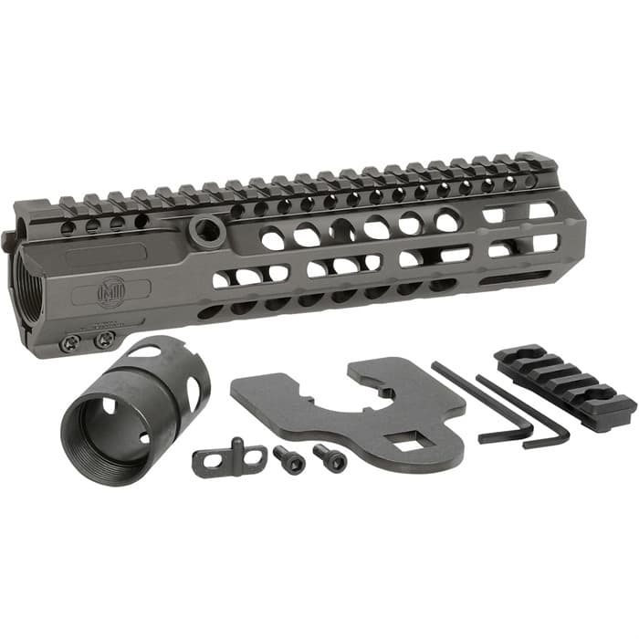Midwest Industries Crm Hd M-LOK 9.25 AR Handguard 5-slot Rail QD Sockets