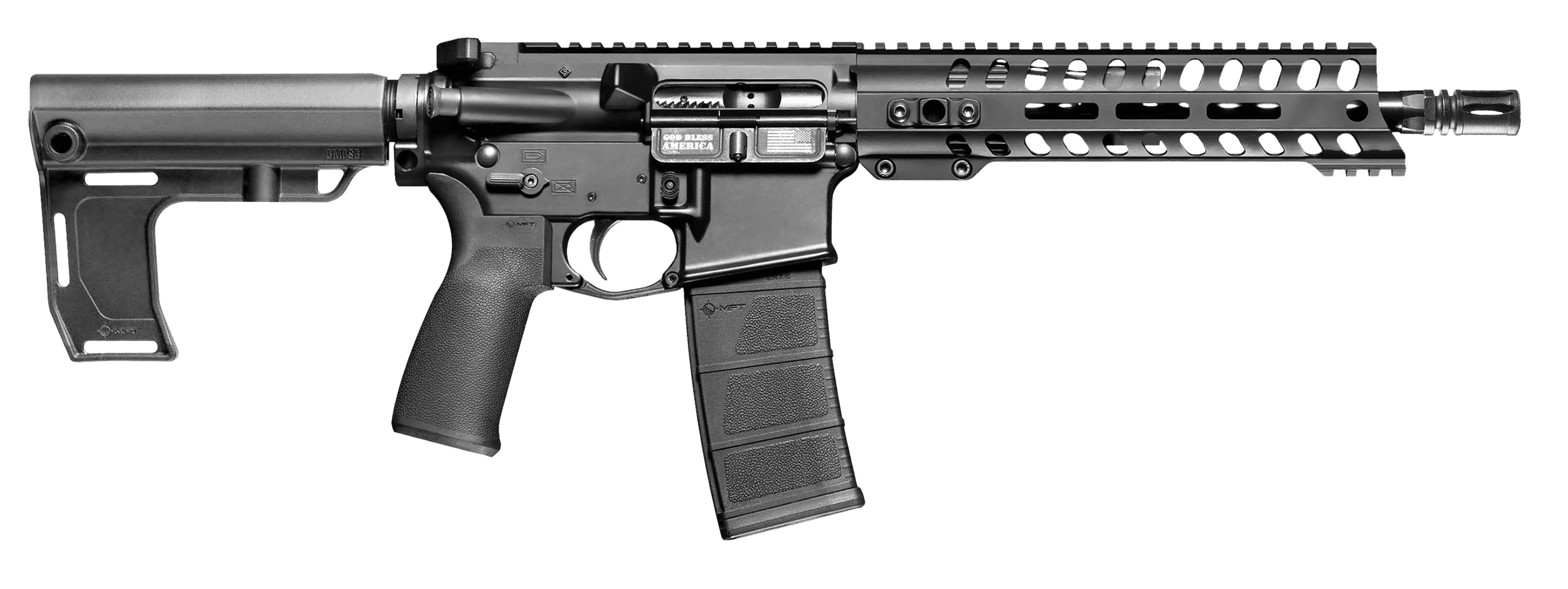 Patriot Ordnance Factory 2295 Constable 300 AAC Blackout 10.5in 30+1 Black Anodized