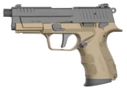 RXP22 .22LR 4" TB OR FDE/Blk (2)13-rd