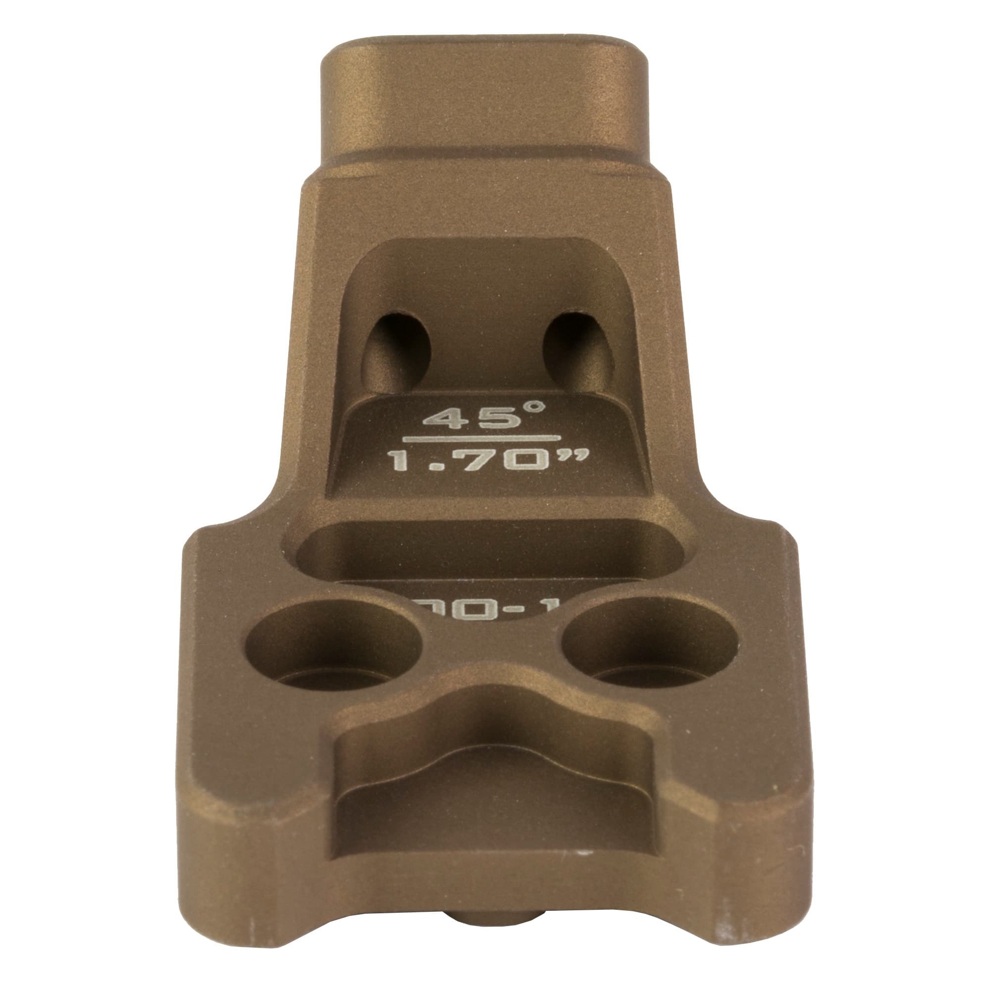 Badger Ordnance Badger Comm J-Arm Tan 7075-T6 Aluminum Type III Adaptor for COMM Left Right Fore Aft