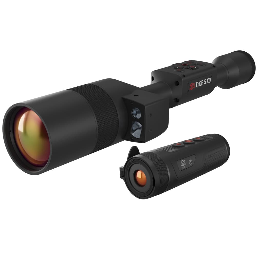 Atn Thor 5 Lrf Thermal 4-40x 41-50mm Laser Rangefinder Rifle Scope