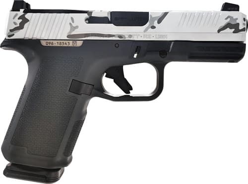 Ruger RXM 9mm 4" 15rd Gray Frame Camo Slide Optic Ready Pistol
