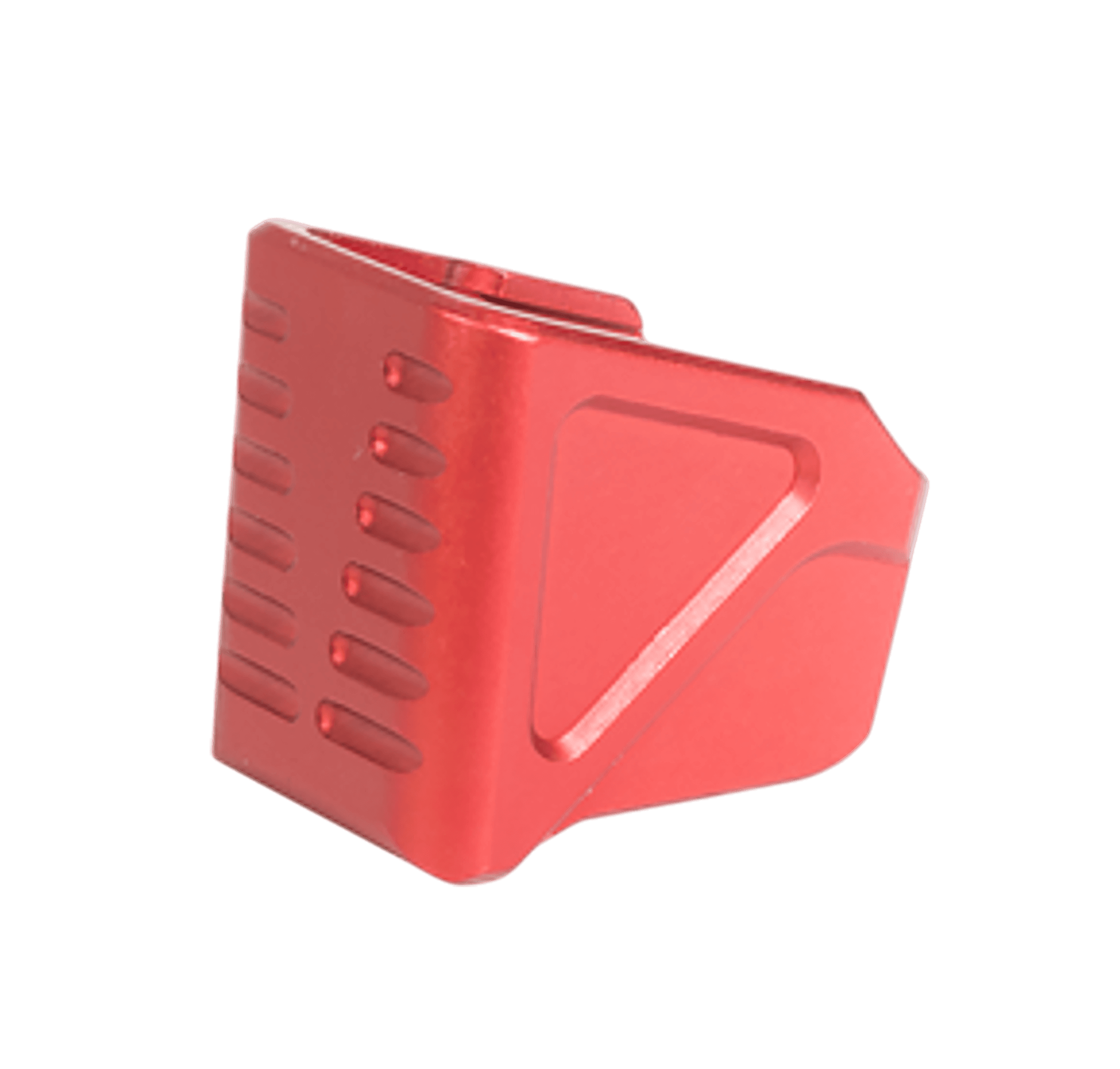 Timber Creek Outdoors GLMEPR Glock 17/19 Magazine Extension Plate Red Aluminum
