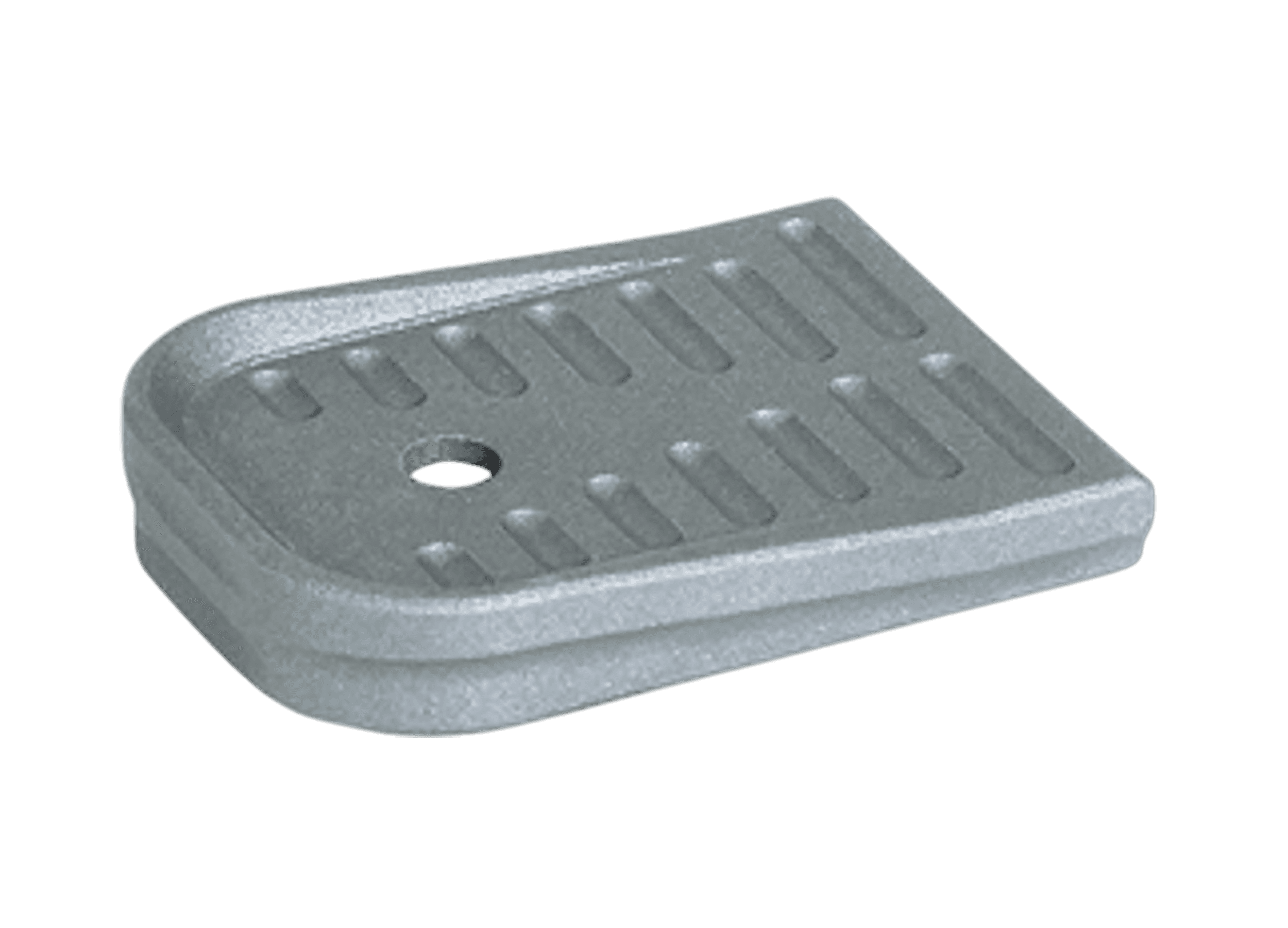 Timber Creek Outdoors GL43XMFPT Glock 43X Magazine Floor Plate Tungsten Aluminum