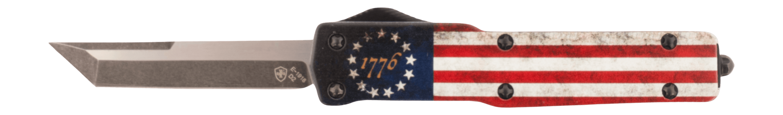 TEMP MZBRF121 SLIM ZINC BETSY ROSS FLAG DAGGER