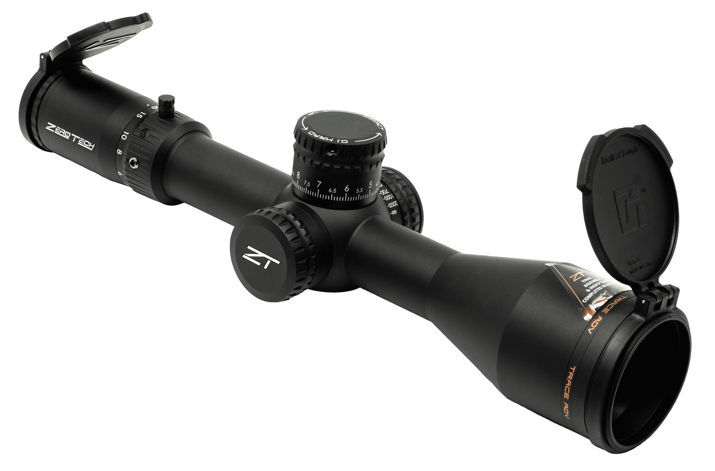 Zero Tech Optics Trace Advanced 5-30x56 34mm Tube Illuminated Rmg 2 Ffp Reticle Riflescope