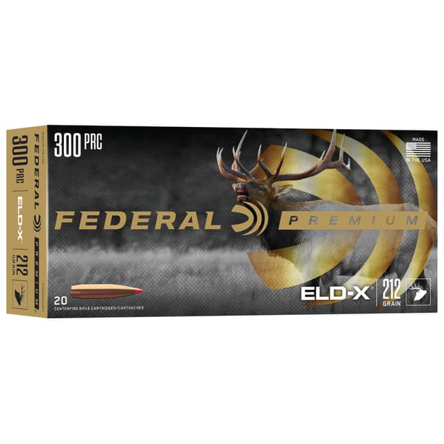 Federal Premium 300 PRC 212gr ELD-X 20ct