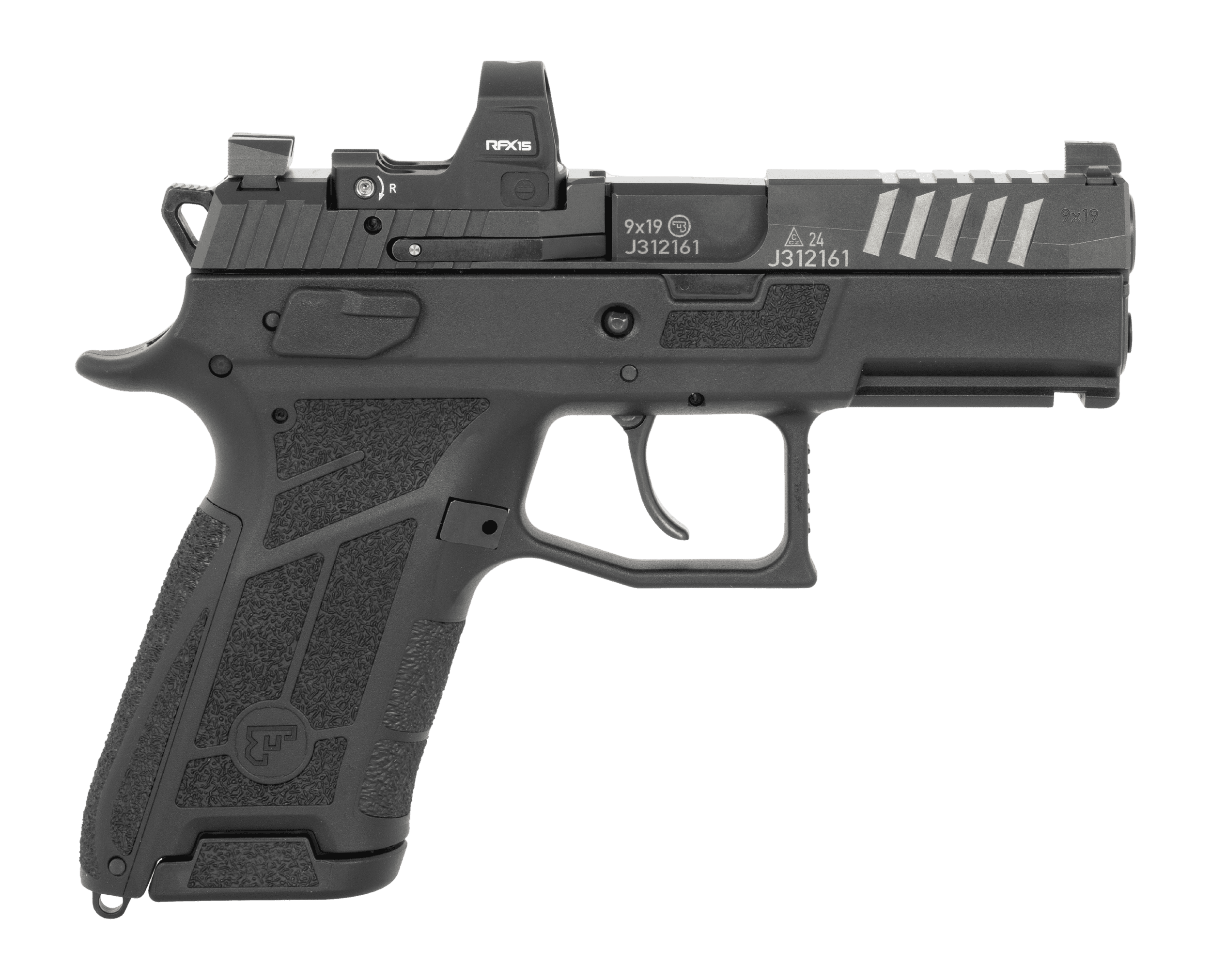 CZ P-09 C Nocturne 9mm 3.75" 15rd RFX15 Optic Pistol