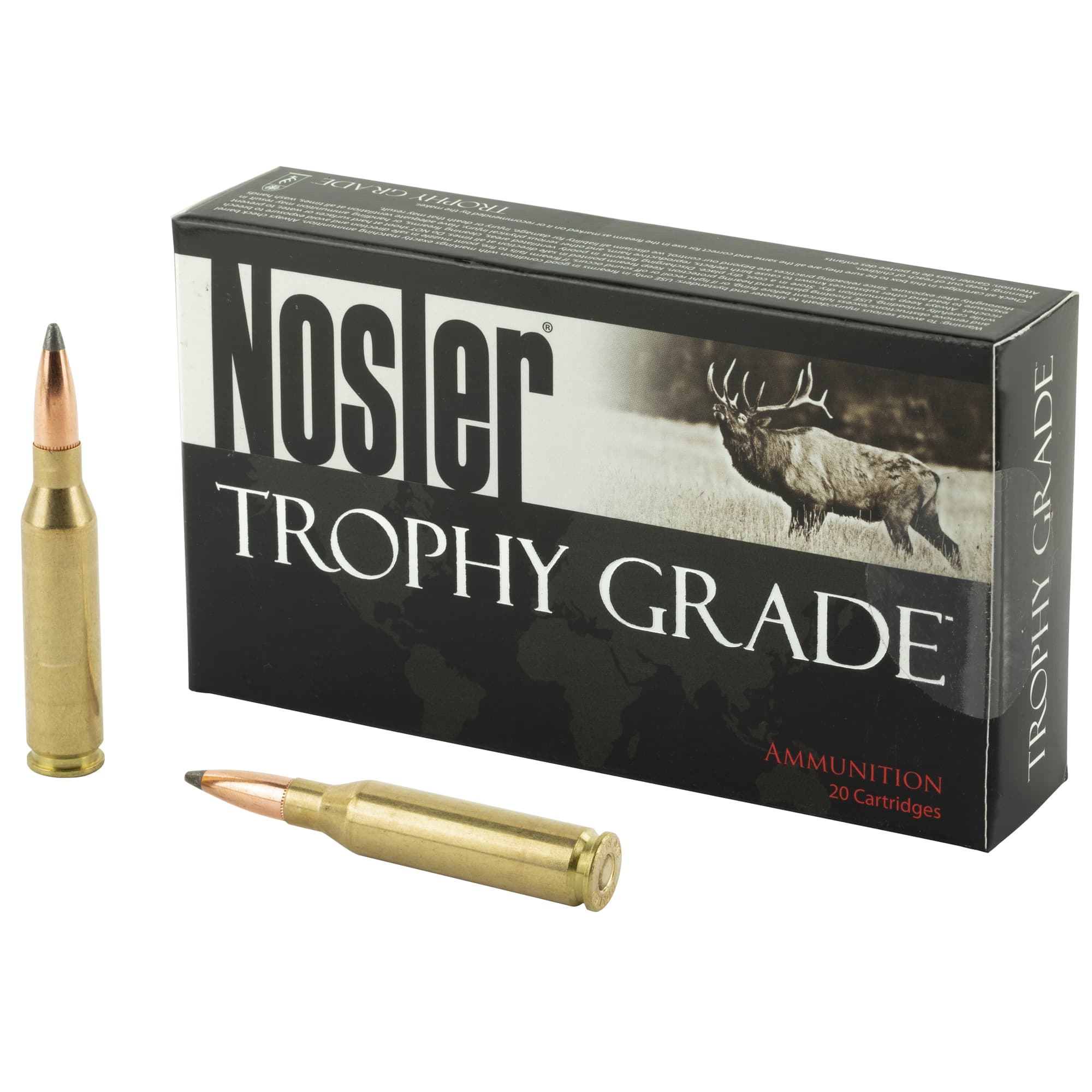 Nosler Trophy Grade 260 Remington Partition 125 Grain 20 Rounds
