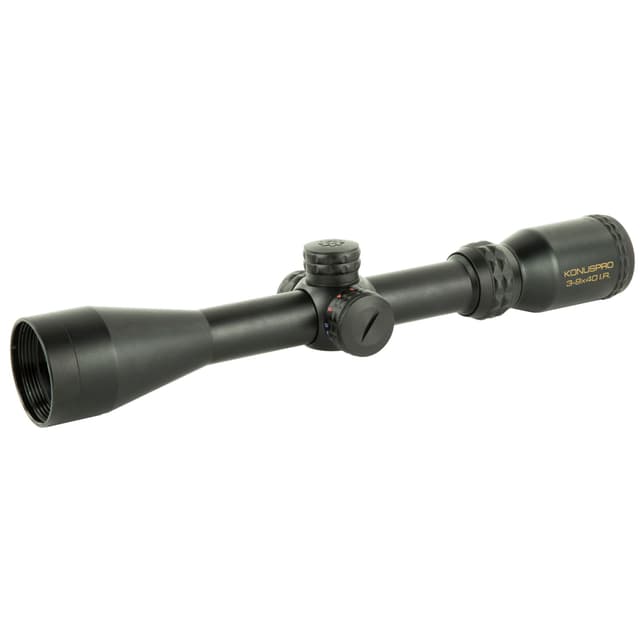 Konus Optics KonusPro 550 3-9x40 1in Tube Etched Ballistic Reticle Dual Illum Red Blue