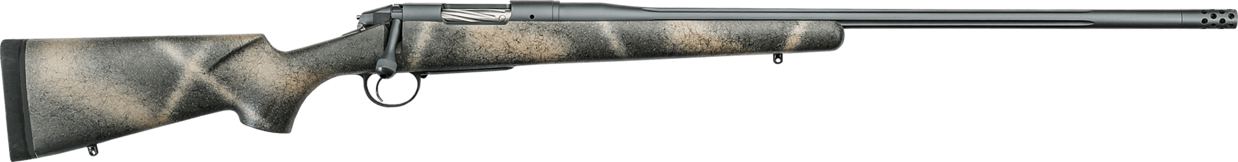 Bergara Premier Highlander 6.5 Creedmoor 24 in 4 Rounds Woodland Camo