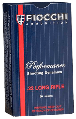 Fiocchi, Shooting Dynamics, 22 Long Rifle, Hollow Point, 38 Grain, 50 Rounds