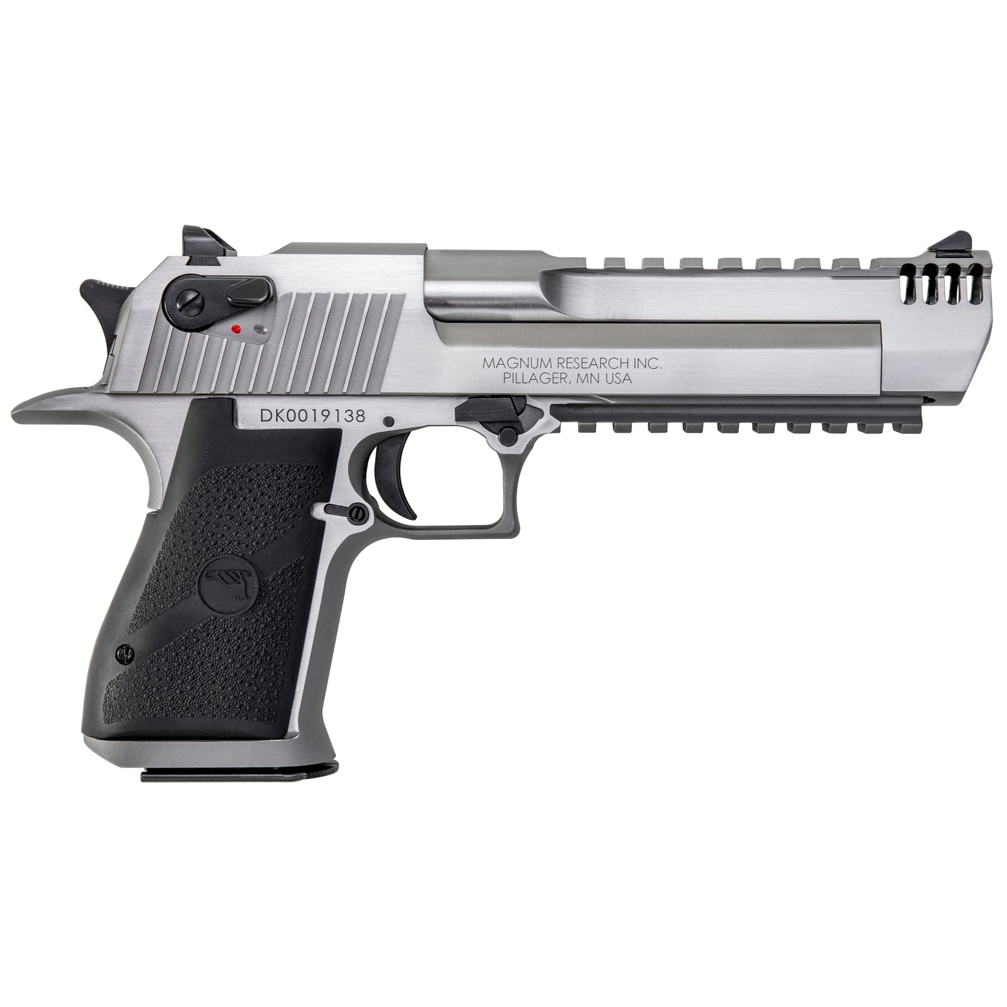 Magnum Research Desert Eagle Mark XIX Pistol 50 AE 6 in. Stainless Steel 7 rd. Muzzle Brake