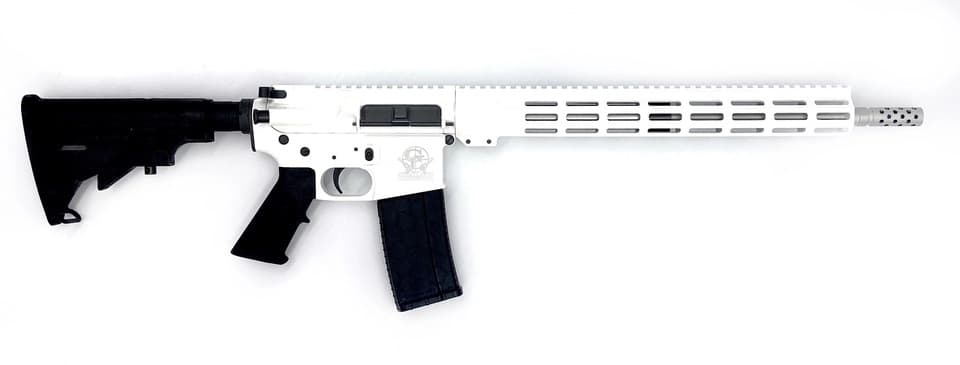 Great Lake Firearms GLFA AR15 Rifle .223 Wylde 16" 30 Rounds White Cerakote