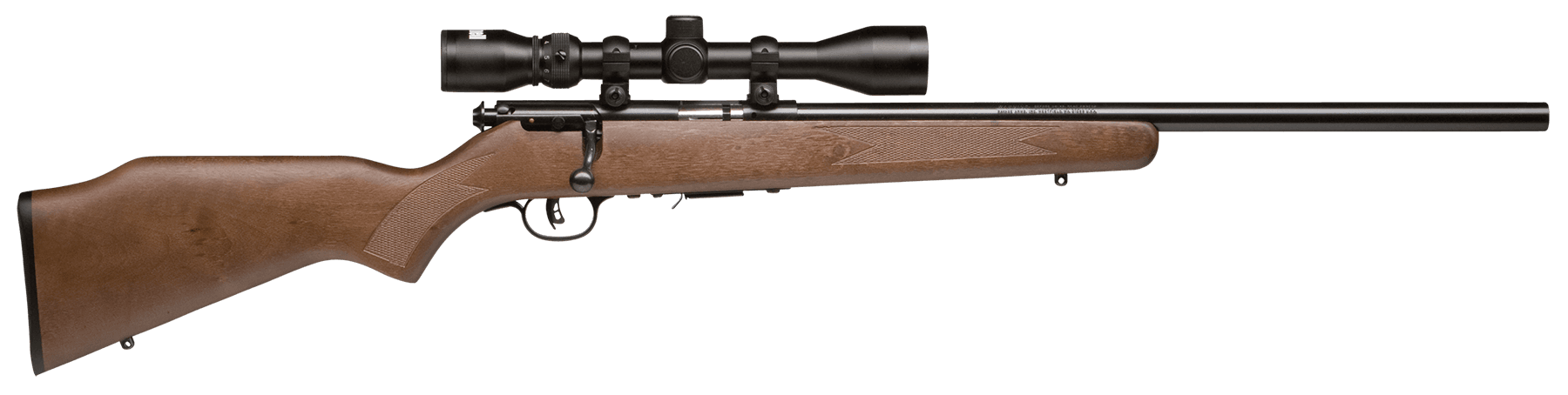 Savage, 93R17 Gvxp, 17 HMR, 21 inch, 5+1, Wood Stock Blued Finish, Right Hand, Bolt Action