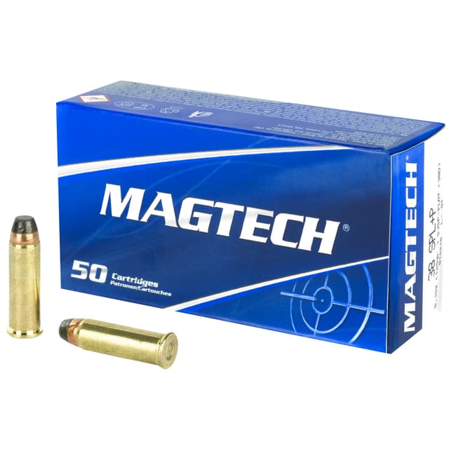 Magtech Sport Shooting 38 Special Semi Jacketed Soft Point 125 Grain 50 Rounds