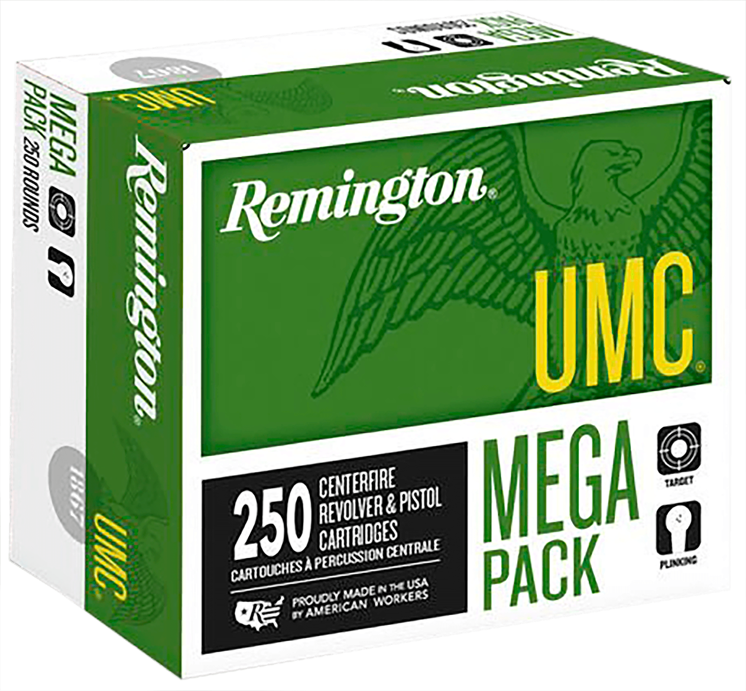 Remington UMC Handgun Ammo 40 S&W Full Metal Jacket 180 Grain 250 Rounds