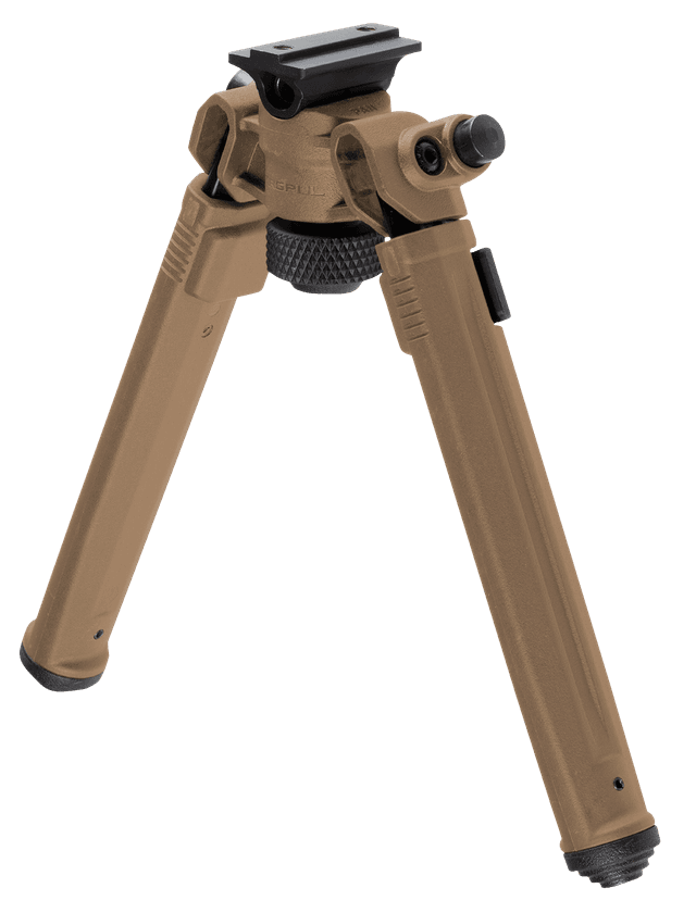 Magpul Bipod MAG951-FDE Aluminum ARMS 17S-Style Attachment 6.80-10.30" Adjustment