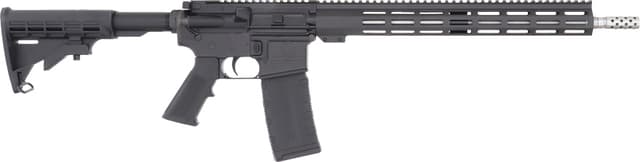 GLFA AR15 Rifle - Black | .223 Wylde | 16" Heavy Stainless Steel Barrel | 15.25" M-LOK Handguard