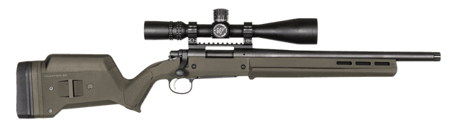 Magpul Hunter 700 Stock Fixed Aluminum Bedding Adjustable Comb OD Green Remington 700 SA