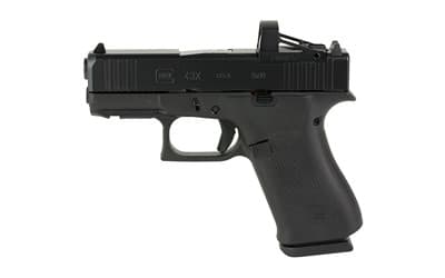 Glock G43X Mos 9mm 3.4in 10rd nPVD Finish Subcompact Optics Ready