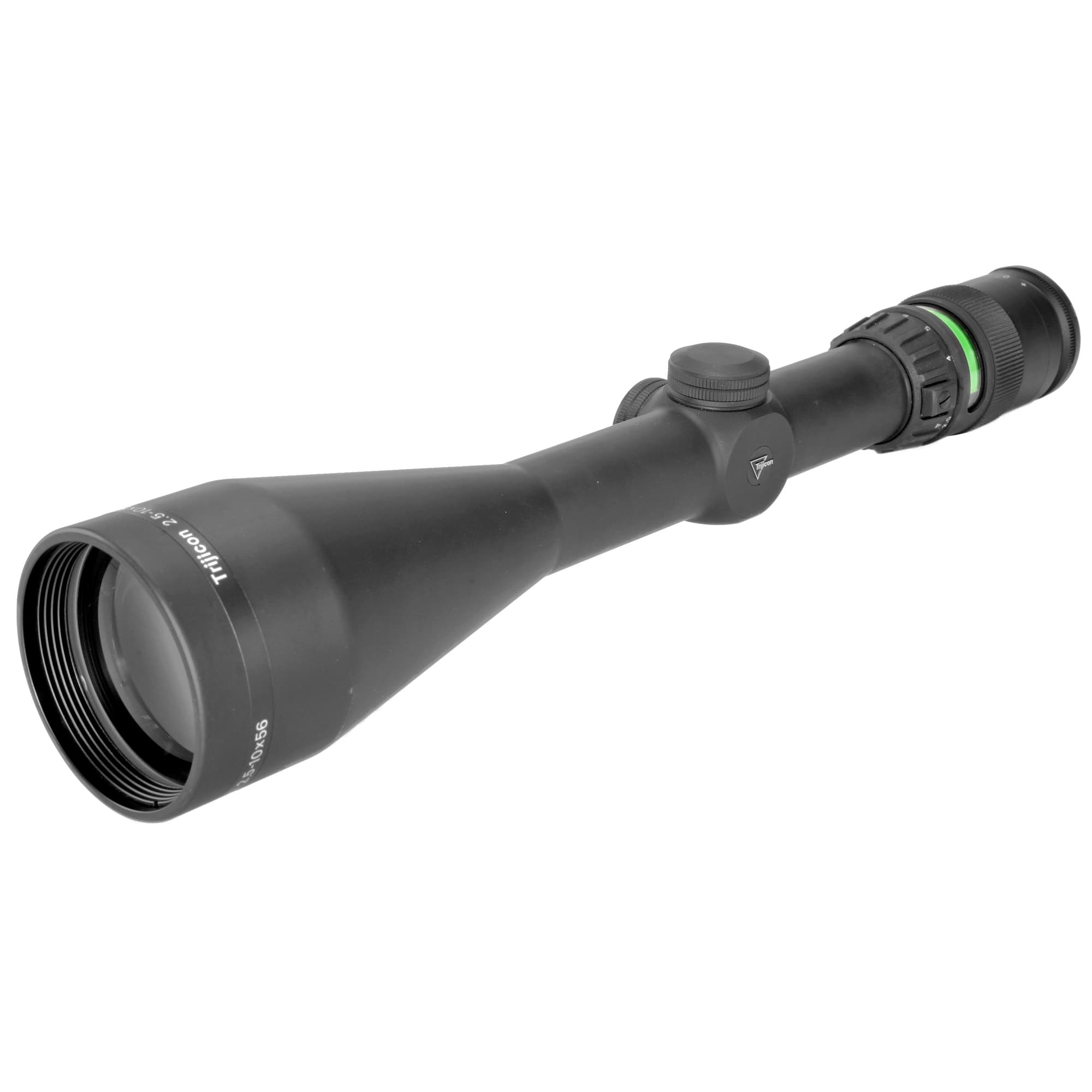 Trijicon AccuPoint 2.5-10x56mm 30mm Tube BAC Green Triangle Post Reticle