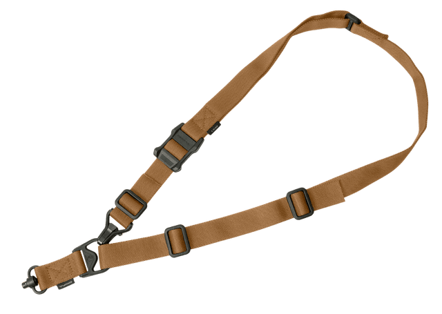 Magpul MS3 Single QD Sling GEN2 Nylon Webbing Coyote Adjustable One-Two Point