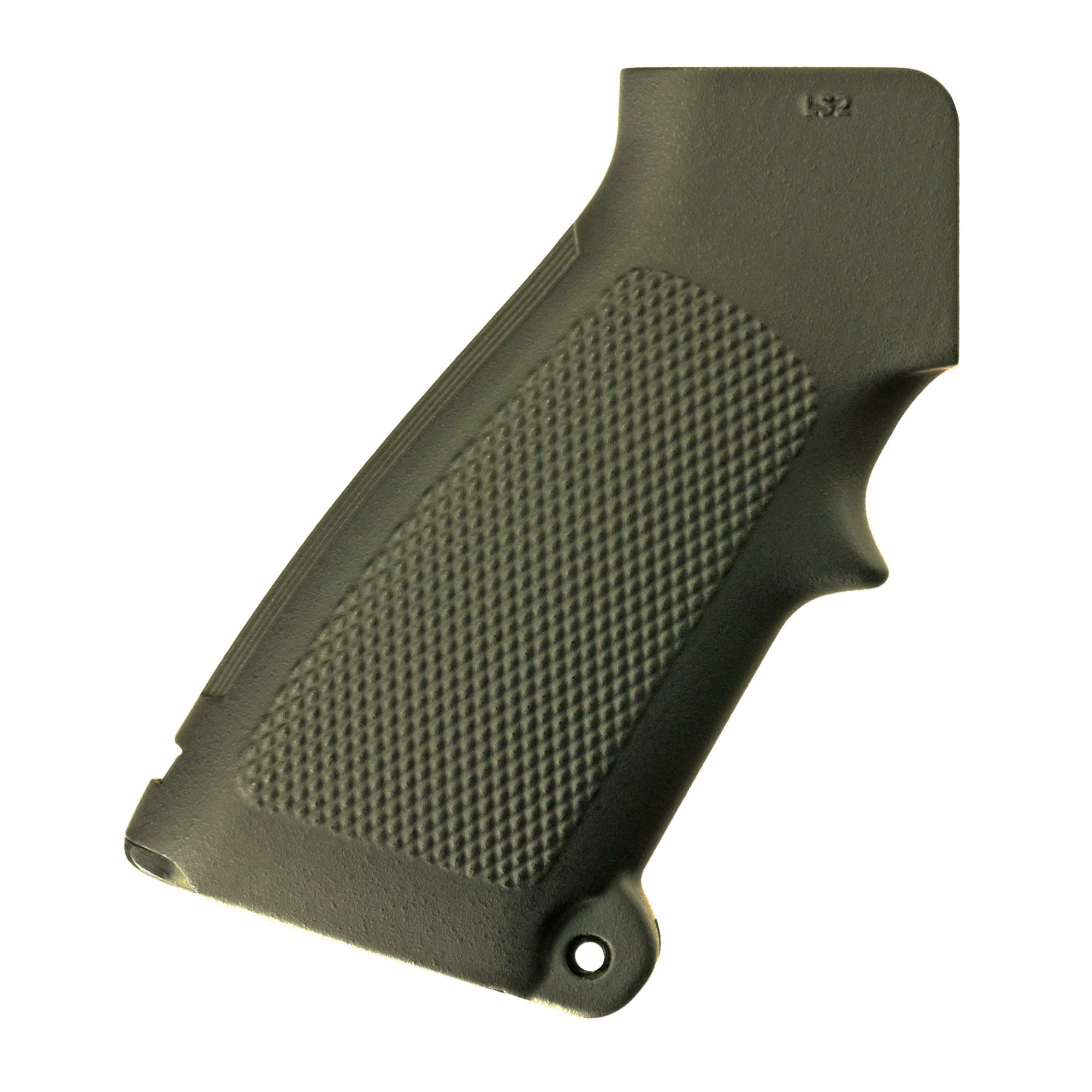 B5 Systems CAR15 LS2 Grip OD Green Polymer Ergonomic Design