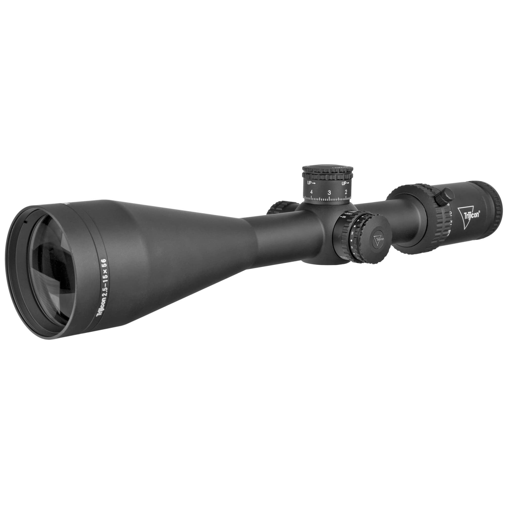 Trijicon Credo 2.5-15x56mm 30mm Tube LED Red MRAD Center Dot Reticle Riflescope