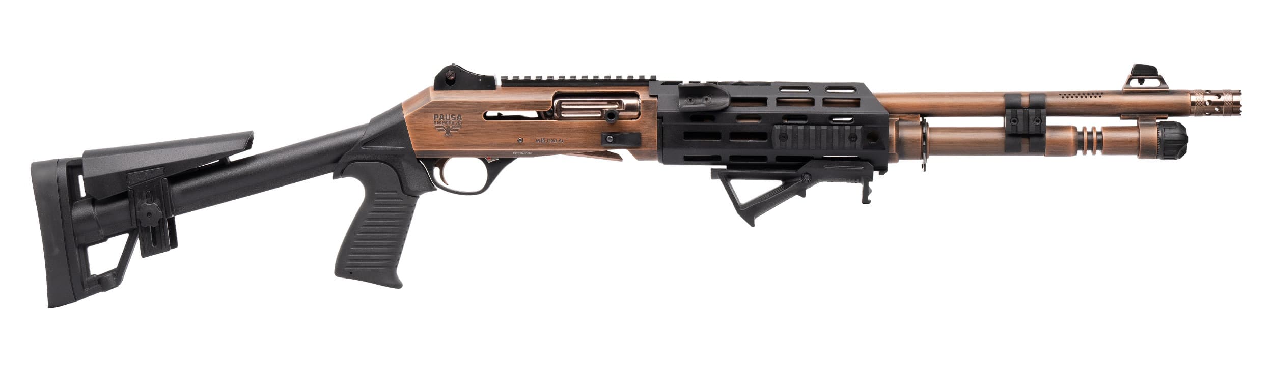 Panzer Arms M4 Pro AI 12 GA 18.5" 5rd Distressed Copper Shotgun