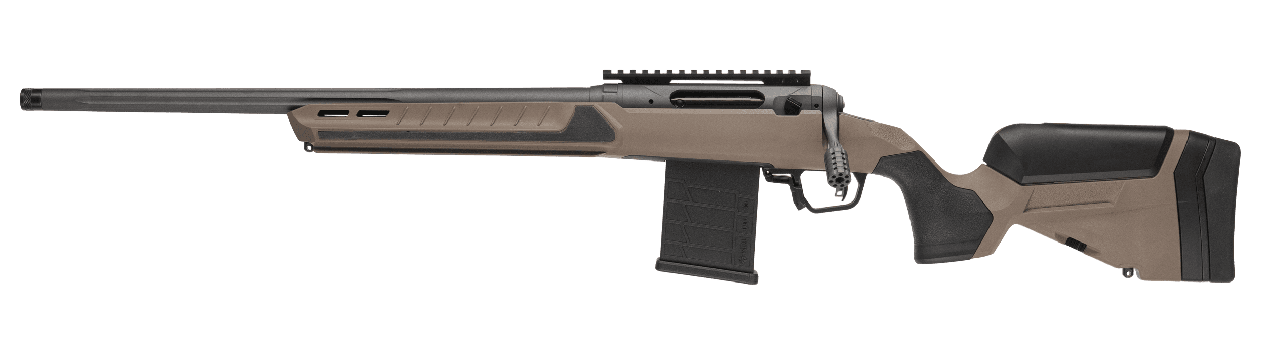 Savage Arms 110 Core Tactical 6.5 PRC 24" 7rd Coyote Tan Left Hand Rifle