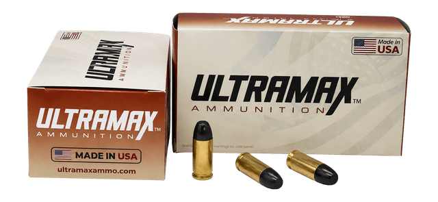 Ultramax 40 S&W 180gr Flat Point 50rd Box