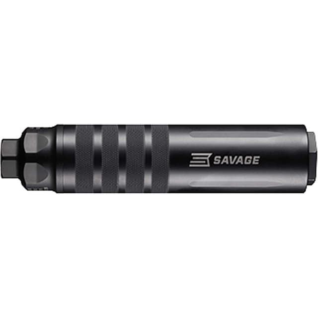 Savage, AC350 AccuCan Suppressor, Multi-Caliber .223-.350, Hard Coat Anodized