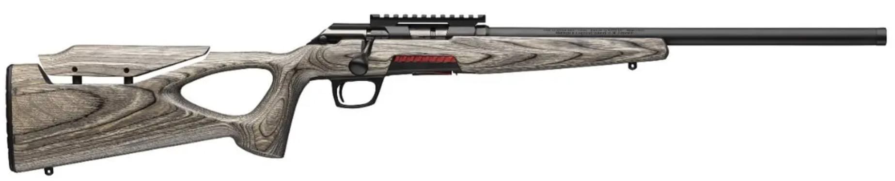 Winchester Xpert Thumbhole Target SR 17 WSM 18" 8rd Gray Laminate Rifle