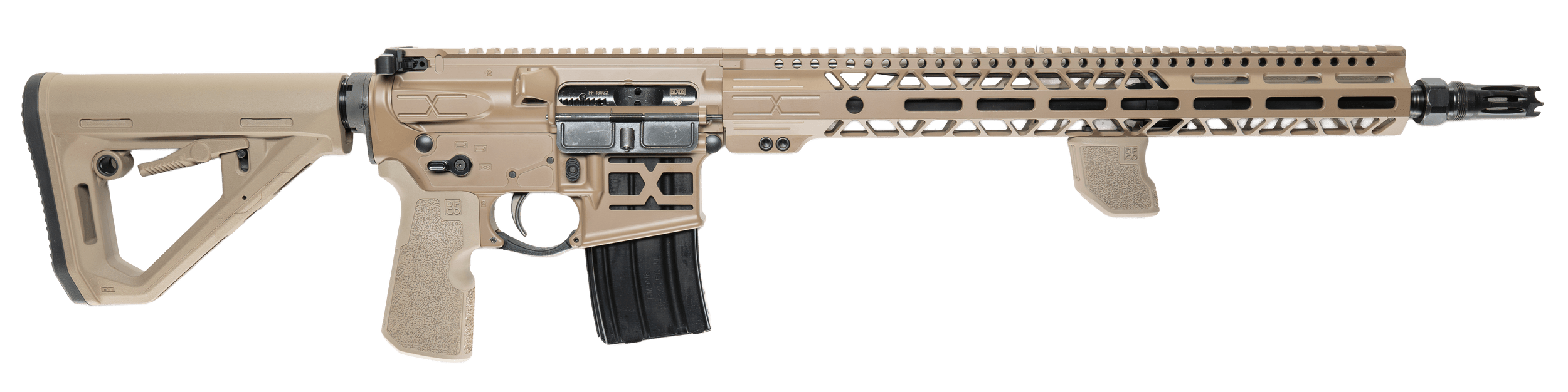CNC Firearms Faxon FF-15 Limited Edition 6mm ARC 16" FDE Rifle
