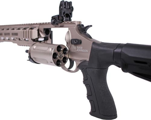 Iver Johnson 1000 Tactical 410 Bore 18.5" 5rd Satin Nickel Shotgun
