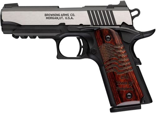 Browning 1911 Black Label Medallion 250 Compact 380 ACP 3.63" 8rd Pistol