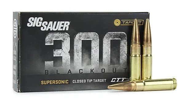 Sig Sauer 300 BLK 125gr CTT Supersonic 20rd Box