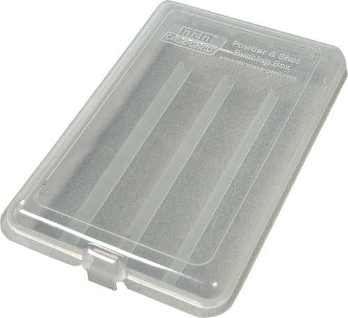 MTM Powder and Shot Bushing Box Clear