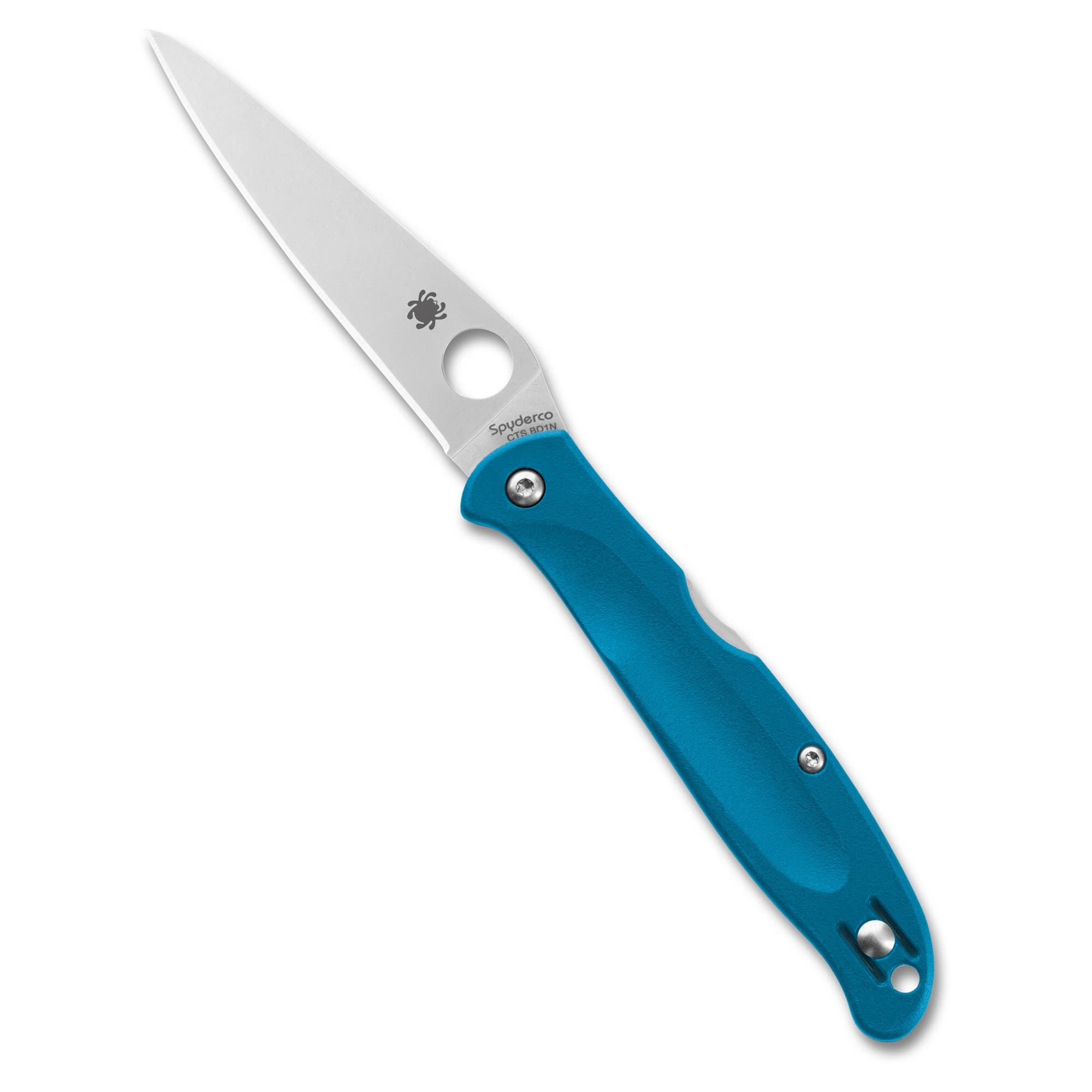 Spyderco Charisma Lightweight 2.98" Blue Folding Knife