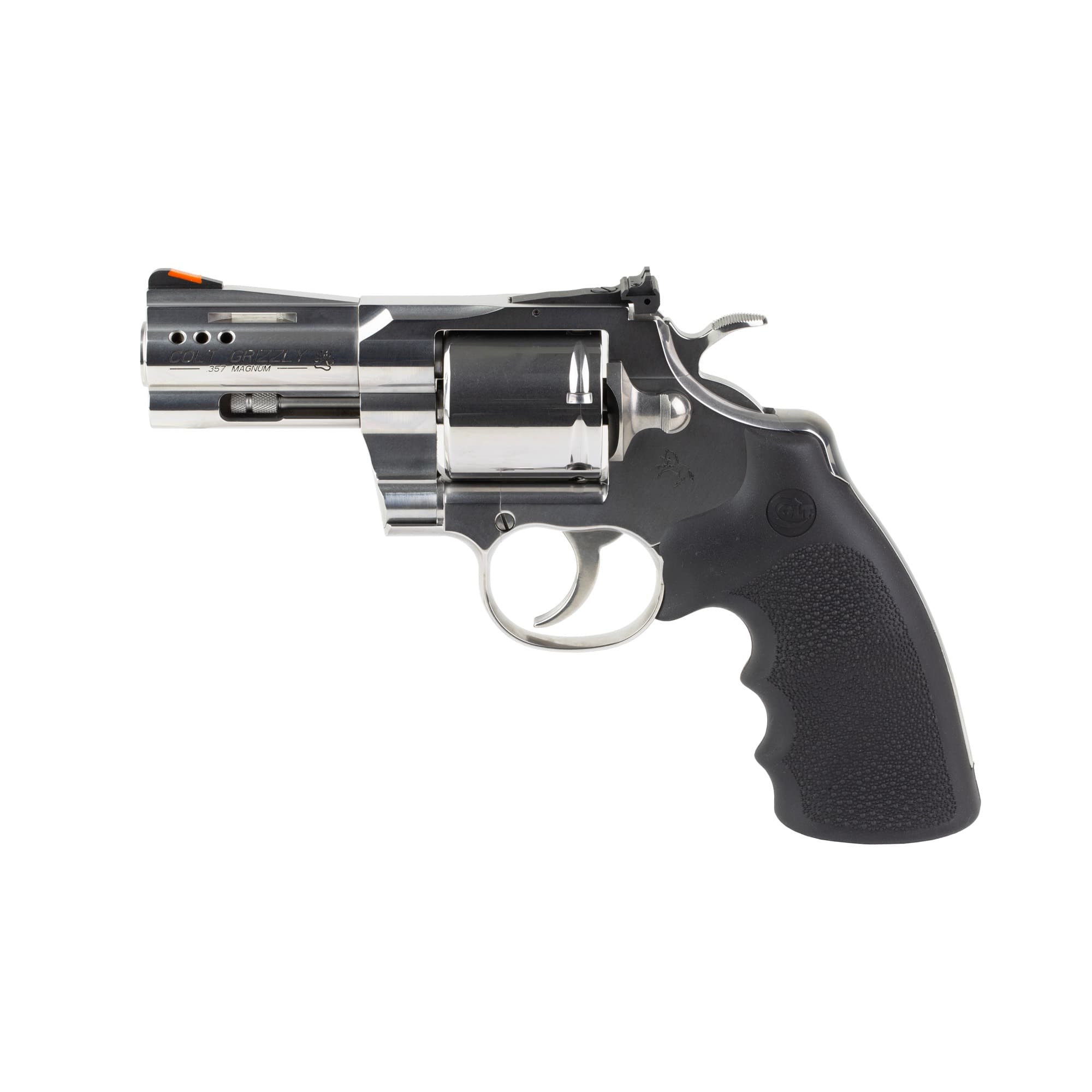 Colt Grizzly 357 Mag 3" 6rd Stainless Ported Revolver