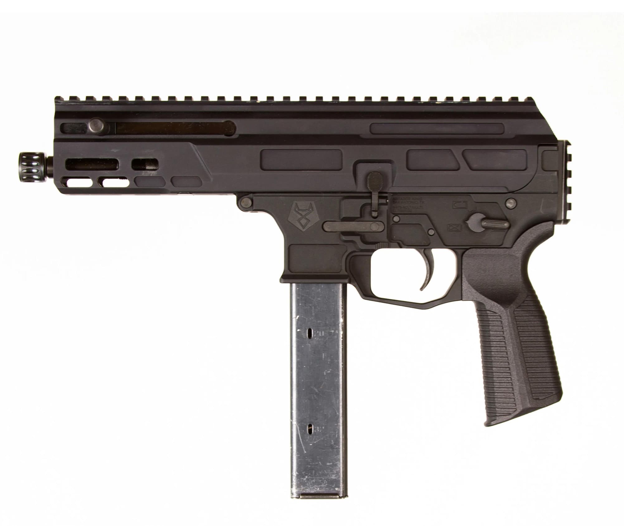 Matador Arms MAT9-K 9mm 5.5" 32rd Colt Magazine Compatible Pistol